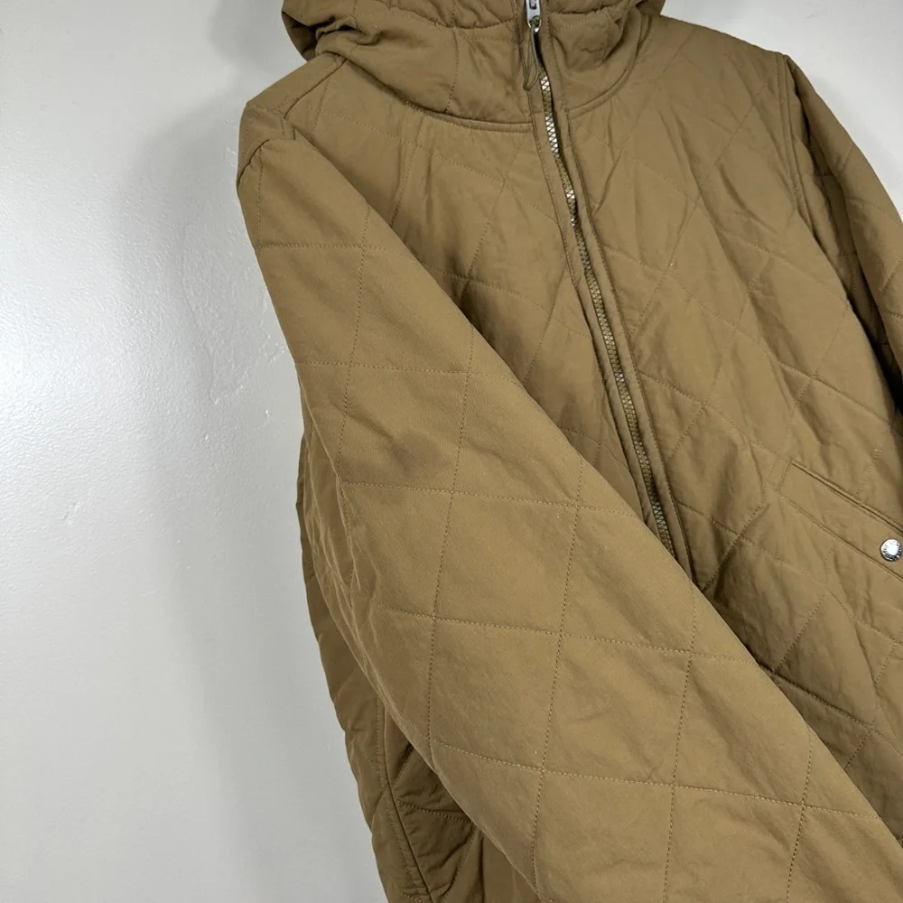 The North Face Men’s Cuchillo Insulated Full-Zip Hoodie Burnt Olive Green - XL
